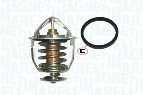 MITSUBISHI термостат 76С Lancer V/VI, Pajero II/III, Colt 1,5 -05. MAGNETI MARELLI 352317004680