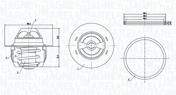 Автодеталь MAGNETI MARELLI 352317005140 (фото 1)