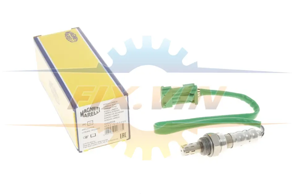 Лямбда зонд Citroen Berlingo/Peugeot Partner 1.4 96-11 (з обігрівом) MAGNETI MARELLI 466016355009 (фото 1)