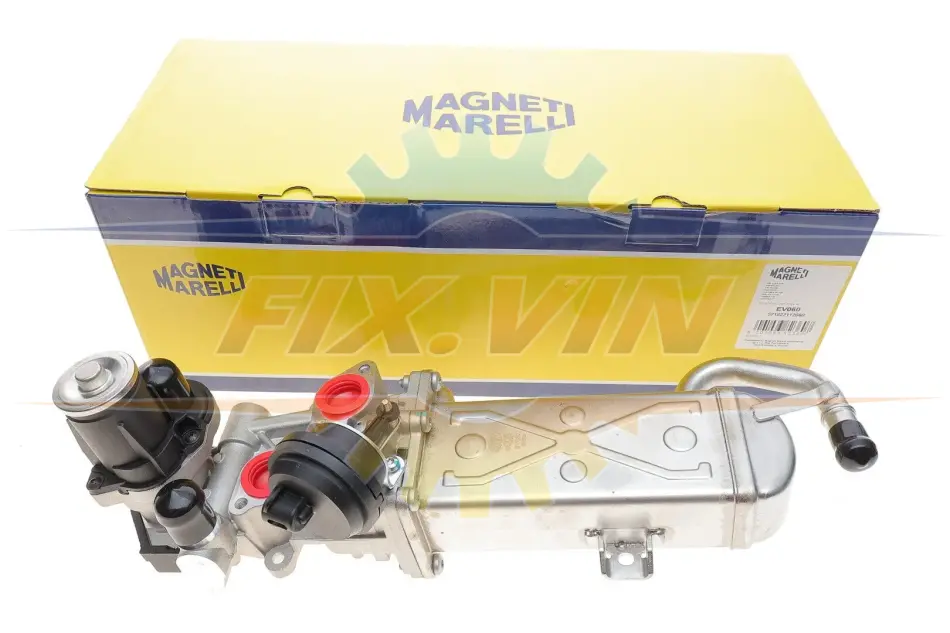 Радіатор рециркуляції відпрацьованих газів (з клапаном EGR) MAGNETI MARELLI 571822112060 (фото 1)