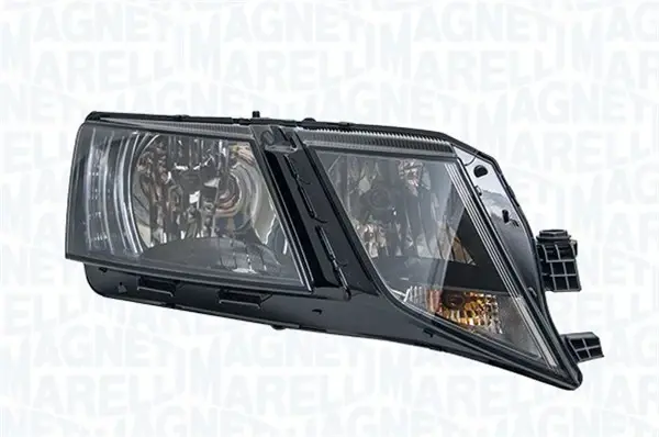Фара передняя левая галоген + ДХО SKODA OCTAVIA 17- MAGNETI MARELLI 711451000249 (фото 1)