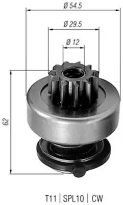 Запчасть MAGNETI MARELLI 940113020217 (фото 1)