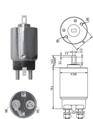 Переключатель MAGNETI MARELLI 940113050350 (фото 1)