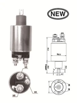 Реле втягивающее стартера MAGNETI MARELLI 940113050545