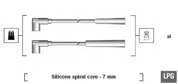 Комплект электропроводки MAGNETI MARELLI 941095100582 (фото 1)
