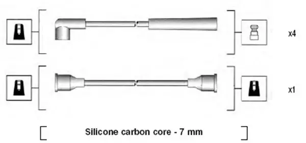 Комплект электропроводки MAGNETI MARELLI 941185010765 (фото 1)