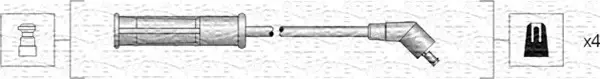 Комплект электропроводки MAGNETI MARELLI 941318111002 (фото 1)