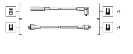 Комплект электропроводки MAGNETI MARELLI 941318111023