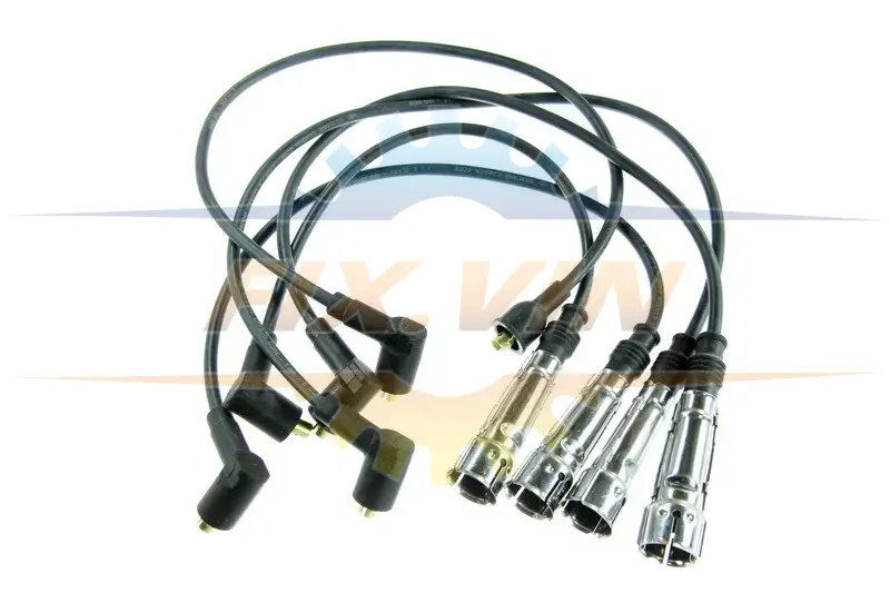 Комплект проводів запалювання AUDI 50 VW CADDY I, DERBY, GOLF I, JETTA I, PASSAT B1, PASSAT B2, POLO, POLO CLASSIC, POLO II, SANTANA, SCIROCCO, TRANSPORTER T2, TRANSPORTER T3 0.9-2.0 08.68-07.92 MAGNETI MARELLI 941318111155 (фото 1)