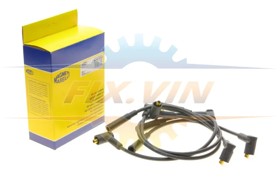 Проводи запалювання Lada Niva 1.7 96-06 (к-кт) (MSK1233) MAGNETI MARELLI 941318111233 (фото 1)