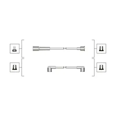 Комплект проводів запалення MAGNETI MARELLI 941319170106 (фото 1)