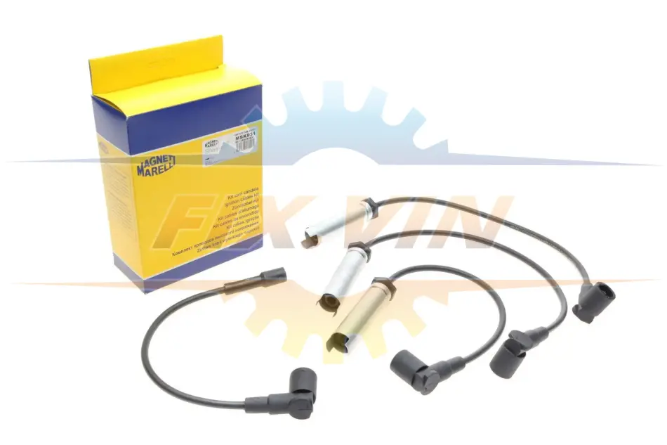 Проводи запалювання Daewoo Lanos/Kalos 1.4/1.5 97- (к-кт) (MSK931) MAGNETI MARELLI 941365080931 (фото 1)