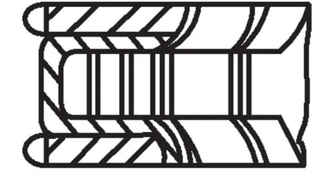 MAHLE 00106N0 Комплект поршневих кілець MAHLE / KNECHT 001 06 N0
