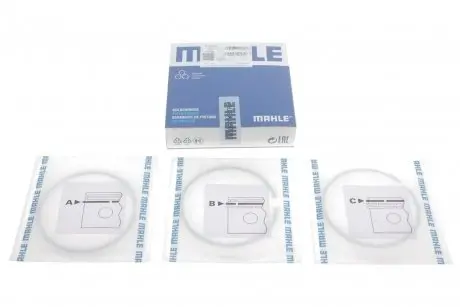 Комплект поршневих кілець Mahle MB C-E200,220 2,0-2,2CDI 06- MAHLE / KNECHT 001 36 N0
