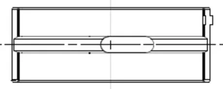 Вкладиші корінні HL 0.5 MB 1,8/2,1CDi OM651 SPUTTER 06- (4) SPUTTER (вир-во Mahle MAHLE / KNECHT 001 HL 21956 050