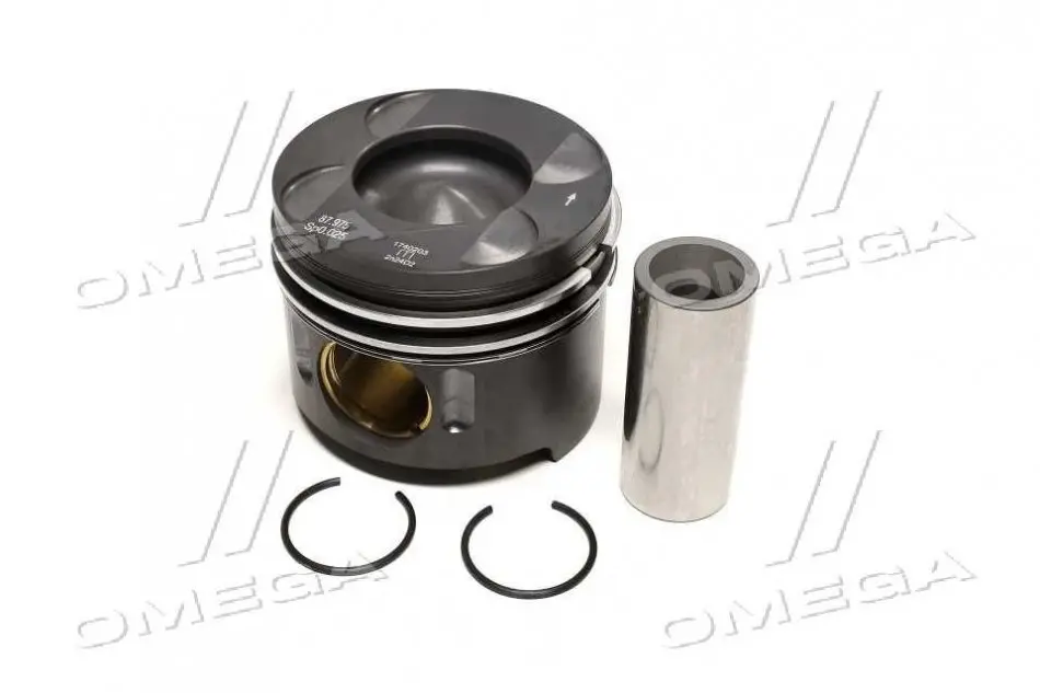 Поршень з кільцями MB 88.00 OM646.986 з втулками пальця (вир-во Mahle) MAHLE / KNECHT 001 PI 00105 000 (фото 1)