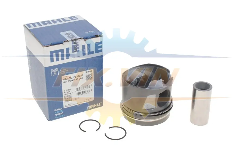 Поршень з кільцями MB 83,00 OM 642 цил. 4-6 (вир-во Mahle) https://catalog.mahle-aftermarket.com/eu/index.xhtml MAHLE / KNECHT 001 PI 00190 000 (фото 1)