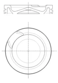 Поршень MB OM 471.900/902/906/909/926 MAHLE / KNECHT 001 PI 00191 000