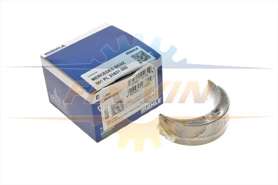 Вкладиші шатунні (пара) STD PL MB OM651 SPUTTER (4) (вир-во Mahle MAHLE / KNECHT 001 PL 21831 000 (фото 1)