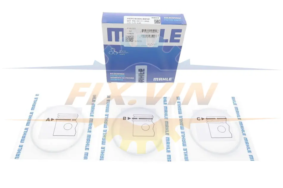 Кільця поршневі MAHLE MAHLE / KNECHT 001 RS 00111 0N0 (фото 1)
