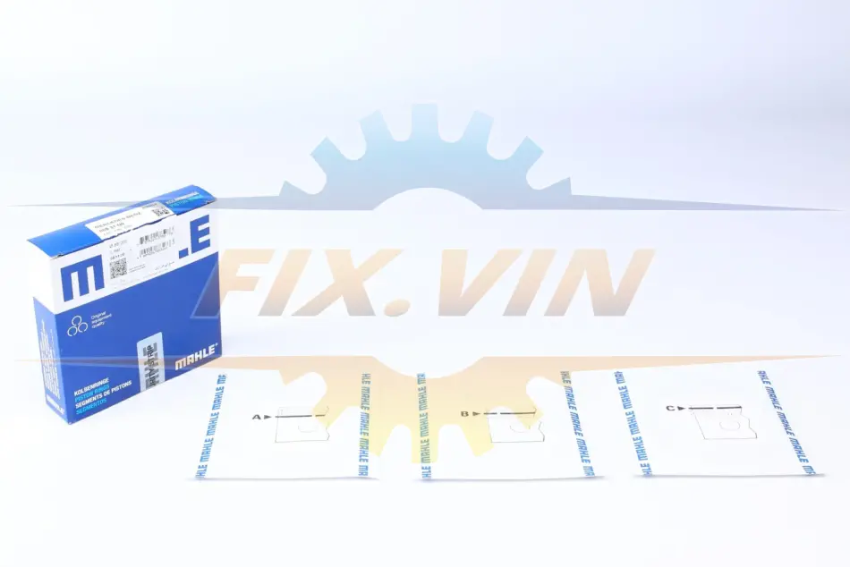 Комплект поршневих кілець MB Sprinter "2,1 "06>> MAHLE / KNECHT 005 31 N0 (фото 1)