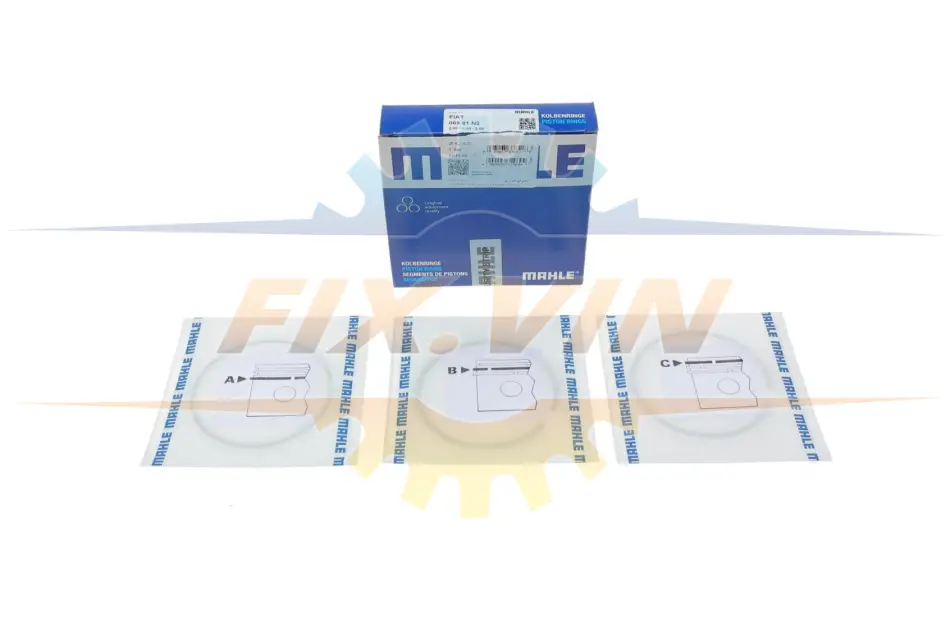 Комплект поршневих кілець AR/FIAT /OPEL "1,9CDTi "03>> MAHLE / KNECHT 009 81 N2 (фото 1)