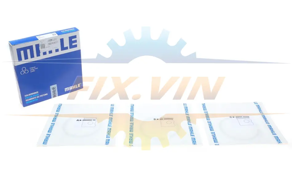 Комплект поршневих кілець Mahle FIAT MAHLE / KNECHT 009 90 N0 (фото 1)