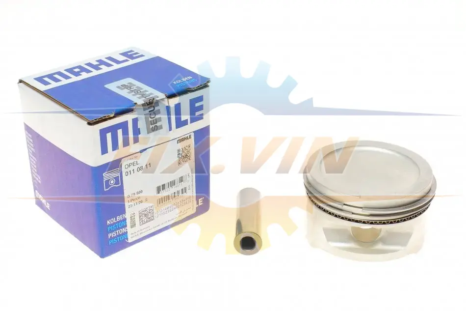 Поршень з кільцями OPEL 79,50 C16NZ/E16NZ (вир-во Mahle) MAHLE / KNECHT 0110811 (фото 1)