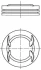 Поршень MAHLE / KNECHT 011PI00111000 (фото 1)