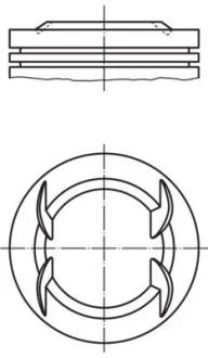 Поршень MAHLE / KNECHT 011PI00111000