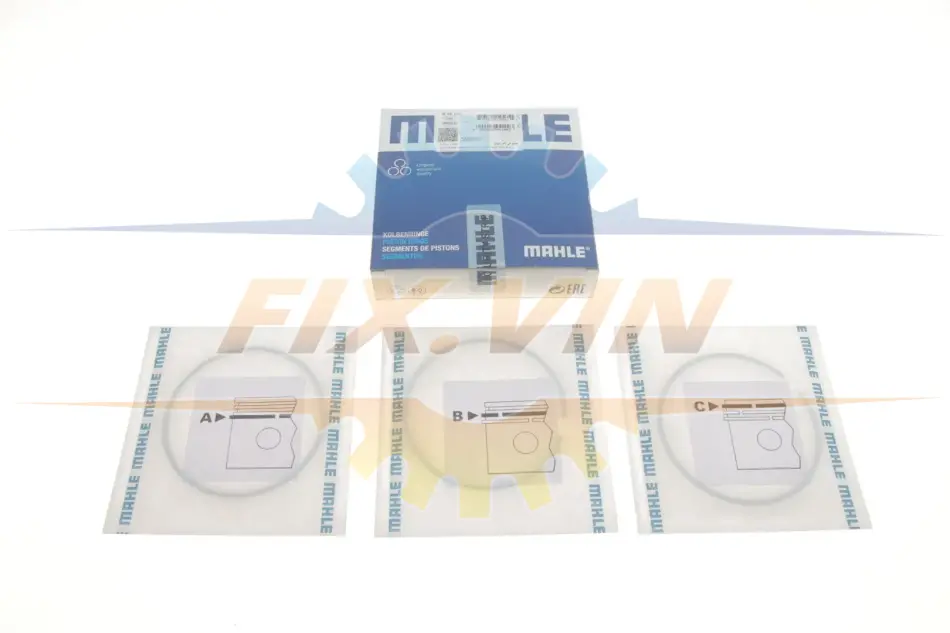 Кільця поршневі MAHLE MAHLE / KNECHT 011 RS 00108 0N0 (фото 1)