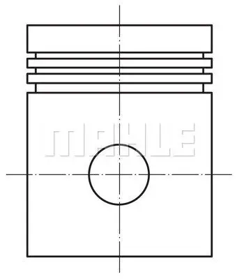 Поршень MAHLE / KNECHT 012 12 02 (фото 1)