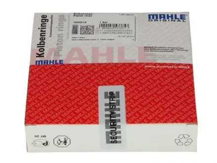 Комплект поршневих кілець Mahle OPEL MAHLE / KNECHT 01221N0