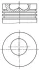 Поршень MAHLE / KNECHT 0150600 (фото 1)
