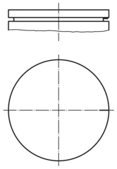 Поршень MAHLE / KNECHT 021 03 00
