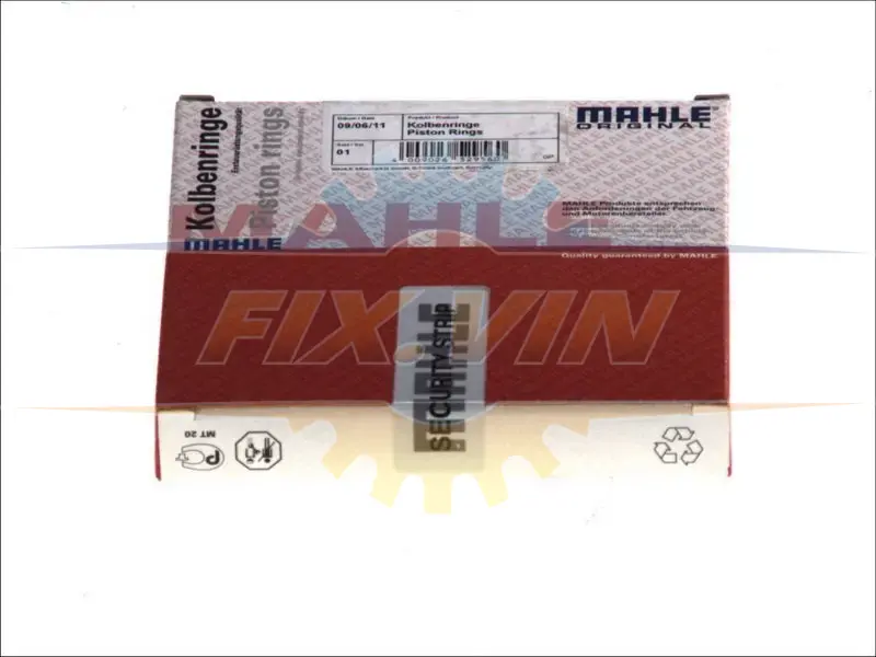 Комплект поршневих кілець Mahle RENAULT MAHLE / KNECHT 021 82 N0 (фото 1)