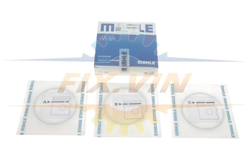 Комплект поршневих кілець Mahle RENAULT MAHLE / KNECHT 021 93 V0 (фото 1)