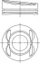 Поршень MAHLE / KNECHT 028 03 01 (фото 1)