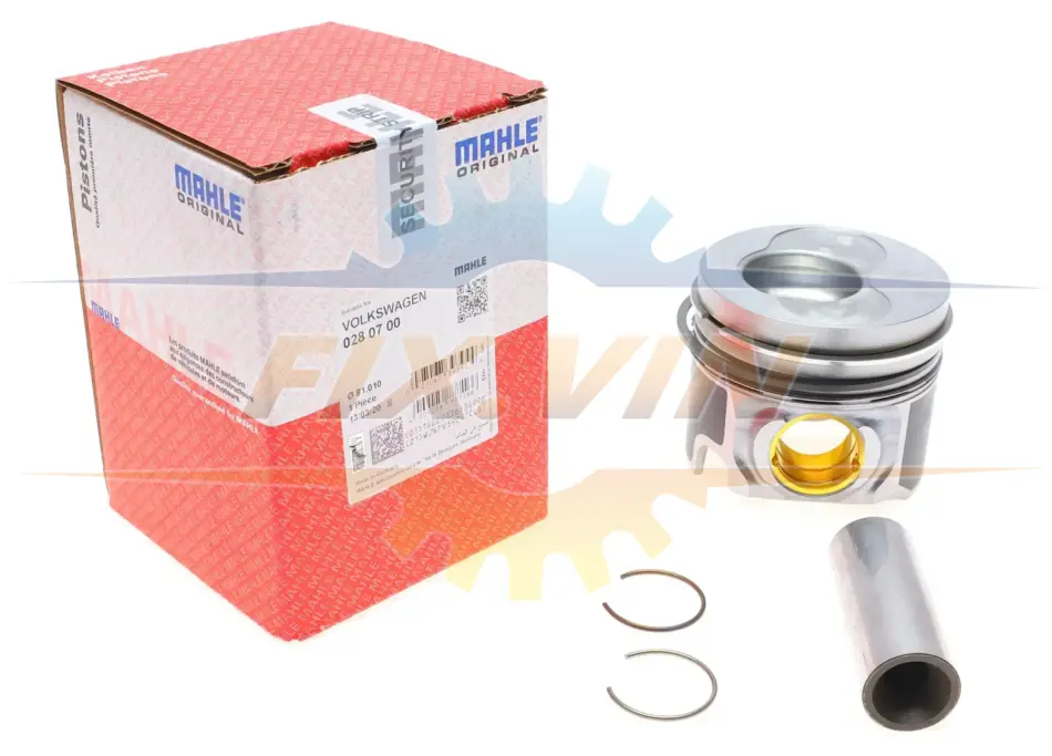 Поршень з кільцями VW 81.01 2.0TDI BPW/BMM/BMP/BSS/BWW/CBHA (CYL 3-4) (вир-во MAHLE) https://catalog.mahle-aftermarket.com/eu/index.xhtml MAHLE / KNECHT 028 07 00 (фото 1)