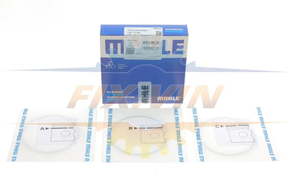 Кільця поршневі Skoda OctaviaII /VW Passat B6/B7 1.8/2.0 TSI 07-14 (82.50mm/STD) (1.2-1.5-2) MAHLE MAHLE / KNECHT 028 15 N0 (фото 1)