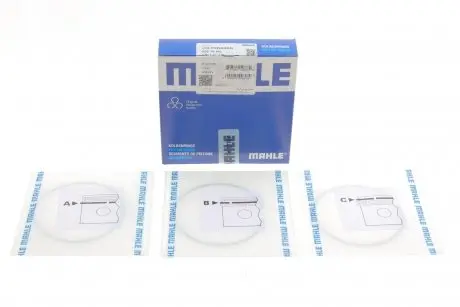 Кільця поршневі Skoda OctaviaII /VW Passat B6/B7 1.8/2.0 TSI 07-14 (82.50mm/STD) (1.2-1.5-2) MAHLE MAHLE / KNECHT 028 15 N0