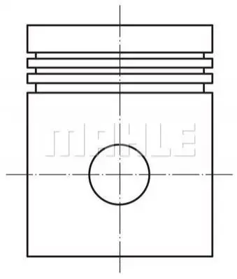 Поршень MAHLE / KNECHT 028PI00126000 (фото 1)