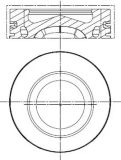 Поршень з кільцями VAG 80.0 1.6TDI 12- (вир-во MAHLE) https://catalog.mahle-aftermarket.com/eu/index.xhtml MAHLE / KNECHT 028 PI 00140 002