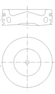 Поршень MAHLE / KNECHT 028 PI 00158 002