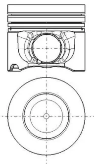 Поршень двигуна MAHLE / KNECHT 028PI00178002