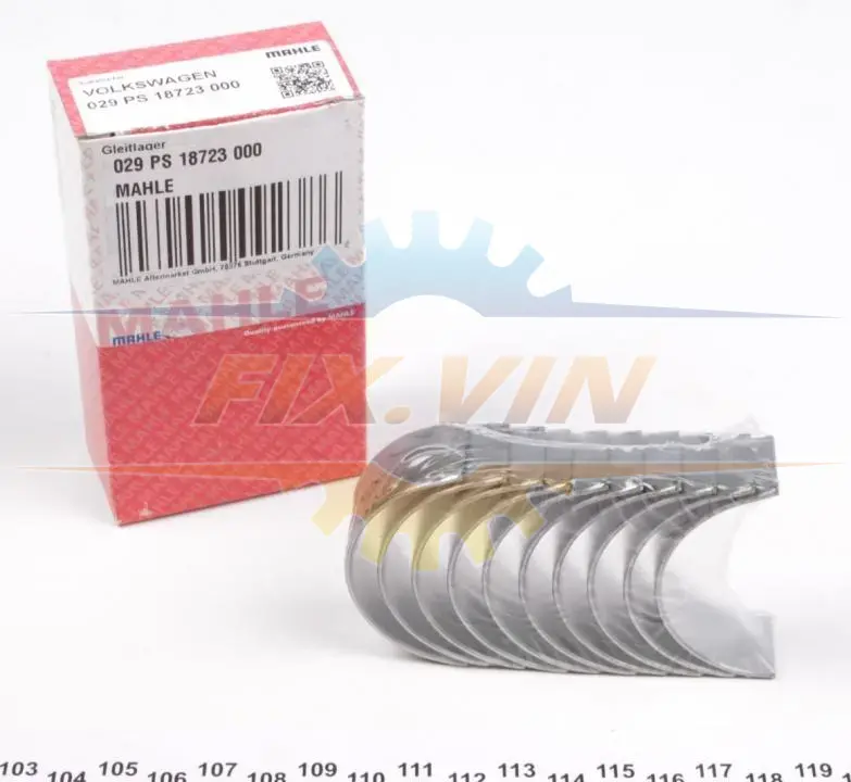 Вкладиші шатунні VAG PL STD 2,0-2,5 (вир-во Mahle) MAHLE / KNECHT 029 PS 18723 000 (фото 1)