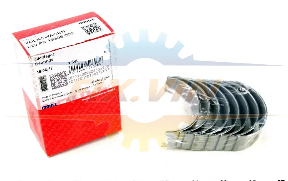 Підшипники ковзання шатунні MAHLE MAHLE / KNECHT 029 PS 19905 000 (фото 1)