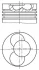 Поршень MAHLE / KNECHT 0308800 (фото 1)