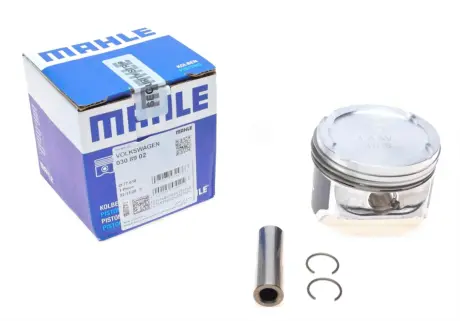 Поршень з кільцями VAG 77,01 1.4i 16V 97- (вир-во Mahle) MAHLE / KNECHT 030 89 02