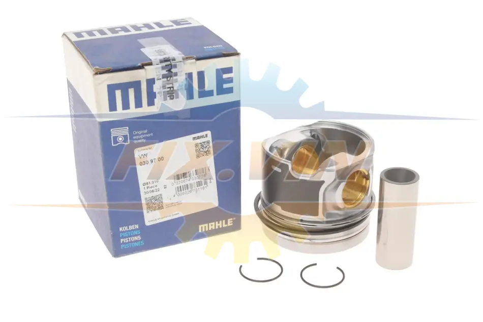 Поршень T5 2.5TDI (81mm STD)(1-2 цил.) MAHLE / KNECHT 030 97 00 (фото 1)